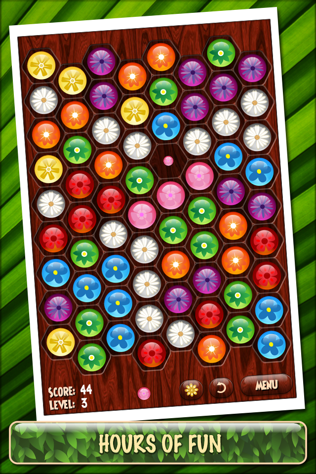 Free Flower Board iPhone Game